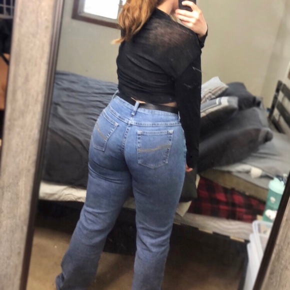 Jostar USA Black Tie Front Long Sleeve Crop Top - Picture 4 of 4